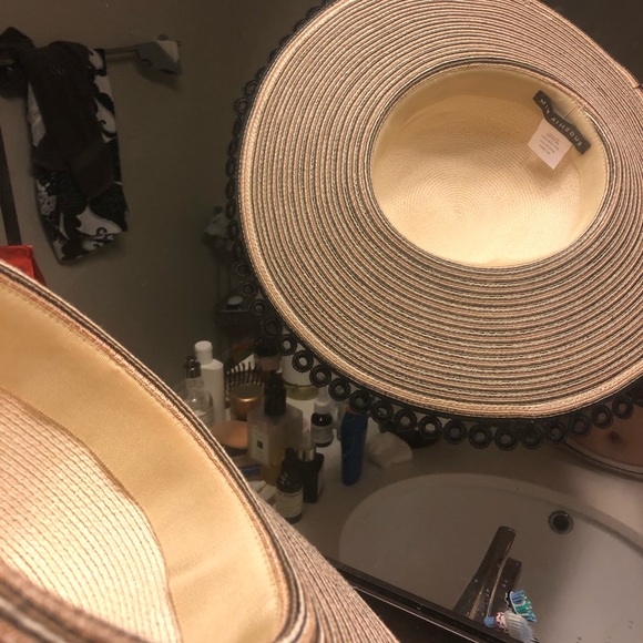 Eugenia Kim sun hat with fancy trim - Picture 7 of 8